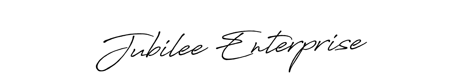 It looks lik you need a new signature style for name Jubilee Enterprise. Design unique handwritten (Antro_Vectra_Bolder) signature with our free signature maker in just a few clicks. Jubilee Enterprise signature style 7 images and pictures png