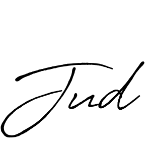 The best way (Antro_Vectra_Bolder) to make a short signature is to pick only two or three words in your name. The name Jud include a total of six letters. For converting this name. Jud signature style 7 images and pictures png