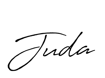 Also You can easily find your signature by using the search form. We will create Juda name handwritten signature images for you free of cost using Antro_Vectra_Bolder sign style. Juda signature style 7 images and pictures png