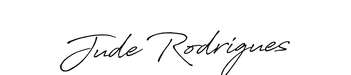 Also You can easily find your signature by using the search form. We will create Jude Rodrigues name handwritten signature images for you free of cost using Antro_Vectra_Bolder sign style. Jude Rodrigues signature style 7 images and pictures png