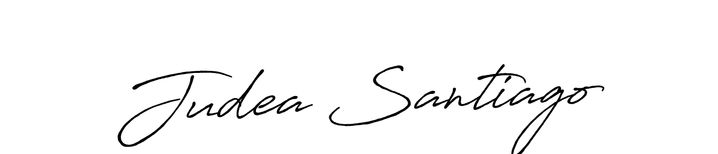 Once you've used our free online signature maker to create your best signature Antro_Vectra_Bolder style, it's time to enjoy all of the benefits that Judea Santiago name signing documents. Judea Santiago signature style 7 images and pictures png