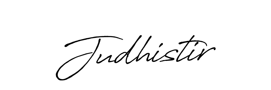 Design your own signature with our free online signature maker. With this signature software, you can create a handwritten (Antro_Vectra_Bolder) signature for name Judhistir. Judhistir signature style 7 images and pictures png