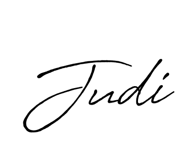 How to make Judi name signature. Use Antro_Vectra_Bolder style for creating short signs online. This is the latest handwritten sign. Judi signature style 7 images and pictures png