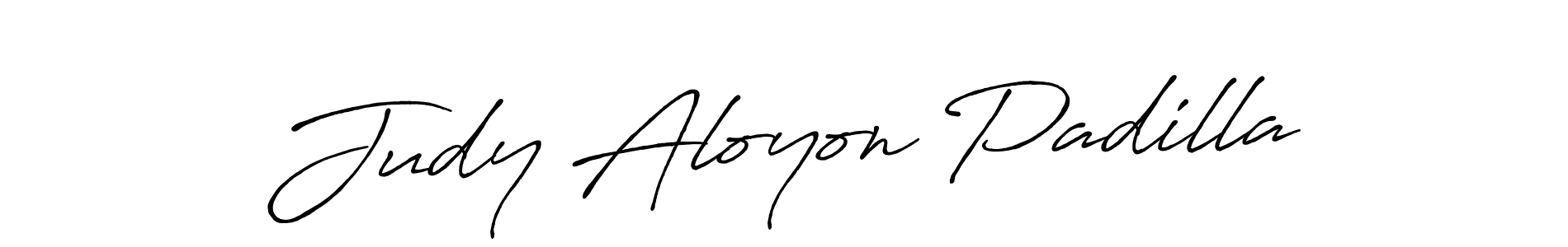 Use a signature maker to create a handwritten signature online. With this signature software, you can design (Antro_Vectra_Bolder) your own signature for name Judy Aloyon Padilla. Judy Aloyon Padilla signature style 7 images and pictures png