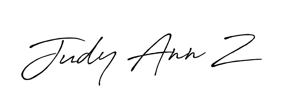 It looks lik you need a new signature style for name Judy Ann Z. Design unique handwritten (Antro_Vectra_Bolder) signature with our free signature maker in just a few clicks. Judy Ann Z signature style 7 images and pictures png