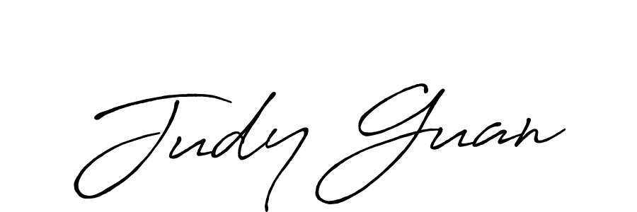 Once you've used our free online signature maker to create your best signature Antro_Vectra_Bolder style, it's time to enjoy all of the benefits that Judy Guan name signing documents. Judy Guan signature style 7 images and pictures png