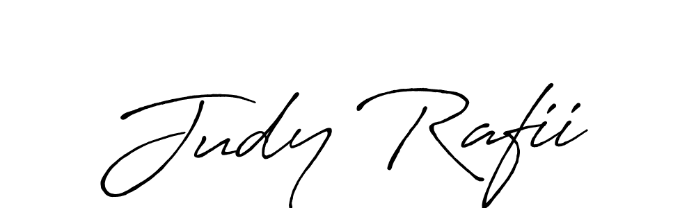 if you are searching for the best signature style for your name Judy Rafii. so please give up your signature search. here we have designed multiple signature styles  using Antro_Vectra_Bolder. Judy Rafii signature style 7 images and pictures png