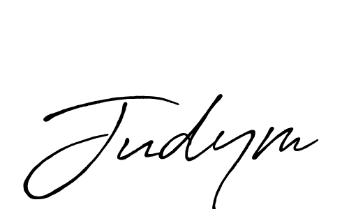 Also we have Judym name is the best signature style. Create professional handwritten signature collection using Antro_Vectra_Bolder autograph style. Judym signature style 7 images and pictures png