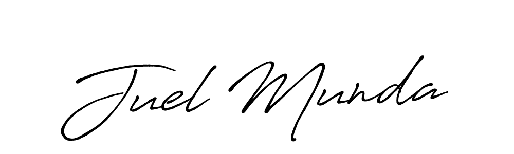 Make a beautiful signature design for name Juel Munda. Use this online signature maker to create a handwritten signature for free. Juel Munda signature style 7 images and pictures png