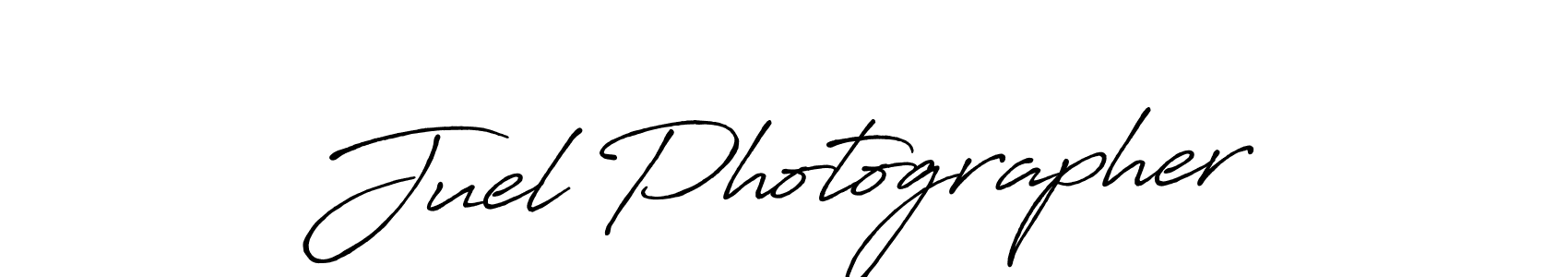 Similarly Antro_Vectra_Bolder is the best handwritten signature design. Signature creator online .You can use it as an online autograph creator for name Juel Photographer. Juel Photographer signature style 7 images and pictures png