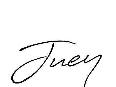 Design your own signature with our free online signature maker. With this signature software, you can create a handwritten (Antro_Vectra_Bolder) signature for name Juey. Juey signature style 7 images and pictures png