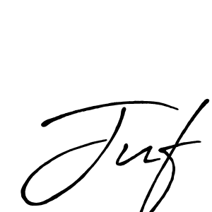 It looks lik you need a new signature style for name Juf. Design unique handwritten (Antro_Vectra_Bolder) signature with our free signature maker in just a few clicks. Juf signature style 7 images and pictures png