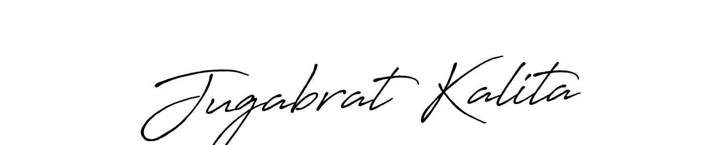 The best way (Antro_Vectra_Bolder) to make a short signature is to pick only two or three words in your name. The name Jugabrat Kalita include a total of six letters. For converting this name. Jugabrat Kalita signature style 7 images and pictures png