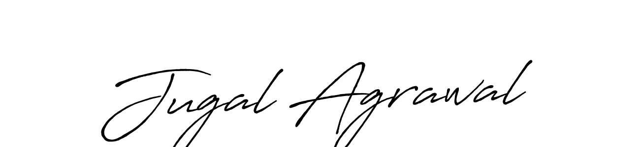 The best way (Antro_Vectra_Bolder) to make a short signature is to pick only two or three words in your name. The name Jugal Agrawal include a total of six letters. For converting this name. Jugal Agrawal signature style 7 images and pictures png