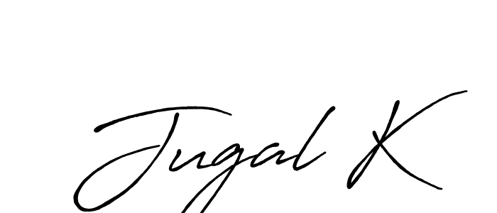Make a beautiful signature design for name Jugal K. Use this online signature maker to create a handwritten signature for free. Jugal K signature style 7 images and pictures png
