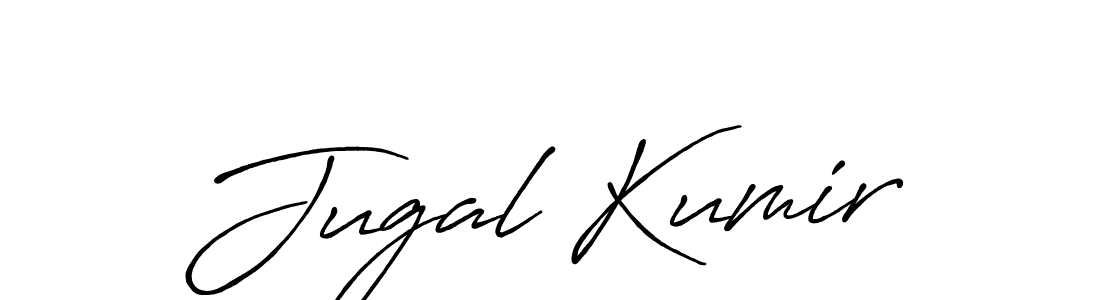 Design your own signature with our free online signature maker. With this signature software, you can create a handwritten (Antro_Vectra_Bolder) signature for name Jugal Kumir. Jugal Kumir signature style 7 images and pictures png