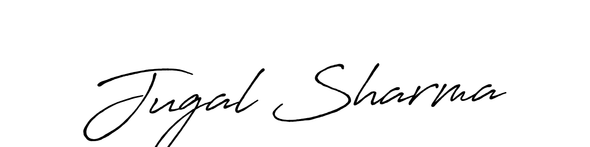 Once you've used our free online signature maker to create your best signature Antro_Vectra_Bolder style, it's time to enjoy all of the benefits that Jugal Sharma name signing documents. Jugal Sharma signature style 7 images and pictures png