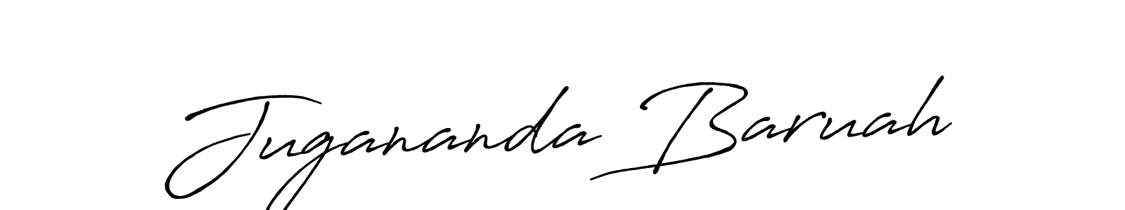 How to make Jugananda Baruah signature? Antro_Vectra_Bolder is a professional autograph style. Create handwritten signature for Jugananda Baruah name. Jugananda Baruah signature style 7 images and pictures png