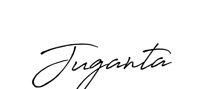 Juganta stylish signature style. Best Handwritten Sign (Antro_Vectra_Bolder) for my name. Handwritten Signature Collection Ideas for my name Juganta. Juganta signature style 7 images and pictures png