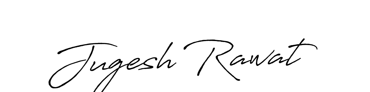 The best way (Antro_Vectra_Bolder) to make a short signature is to pick only two or three words in your name. The name Jugesh Rawat include a total of six letters. For converting this name. Jugesh Rawat signature style 7 images and pictures png