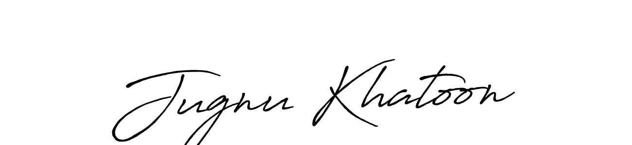 if you are searching for the best signature style for your name Jugnu Khatoon. so please give up your signature search. here we have designed multiple signature styles  using Antro_Vectra_Bolder. Jugnu Khatoon signature style 7 images and pictures png
