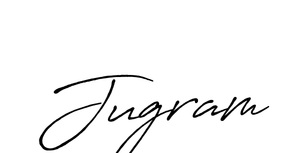 Once you've used our free online signature maker to create your best signature Antro_Vectra_Bolder style, it's time to enjoy all of the benefits that Jugram name signing documents. Jugram signature style 7 images and pictures png