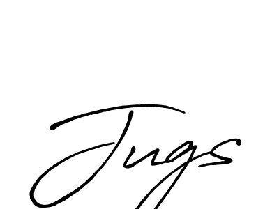 Use a signature maker to create a handwritten signature online. With this signature software, you can design (Antro_Vectra_Bolder) your own signature for name Jugs. Jugs signature style 7 images and pictures png