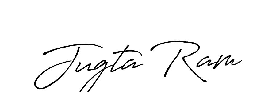 Antro_Vectra_Bolder is a professional signature style that is perfect for those who want to add a touch of class to their signature. It is also a great choice for those who want to make their signature more unique. Get Jugta Ram name to fancy signature for free. Jugta Ram signature style 7 images and pictures png