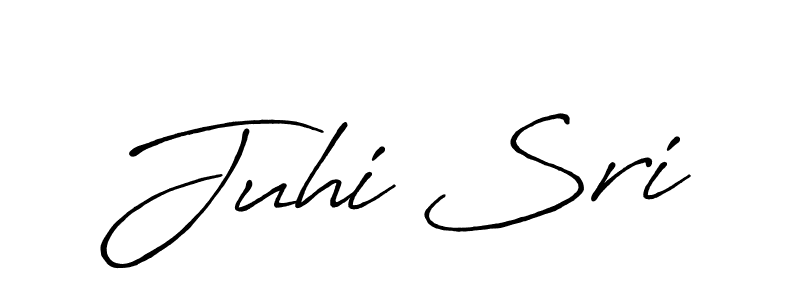 Make a short Juhi Sri signature style. Manage your documents anywhere anytime using Antro_Vectra_Bolder. Create and add eSignatures, submit forms, share and send files easily. Juhi Sri signature style 7 images and pictures png