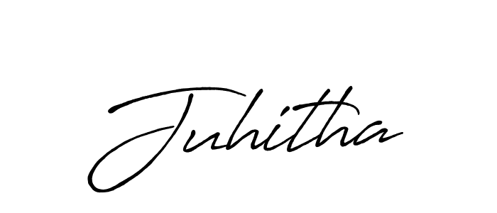 It looks lik you need a new signature style for name Juhitha. Design unique handwritten (Antro_Vectra_Bolder) signature with our free signature maker in just a few clicks. Juhitha signature style 7 images and pictures png