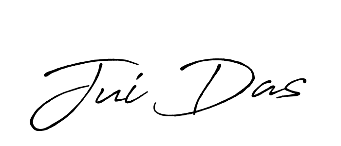 How to make Jui Das signature? Antro_Vectra_Bolder is a professional autograph style. Create handwritten signature for Jui Das name. Jui Das signature style 7 images and pictures png