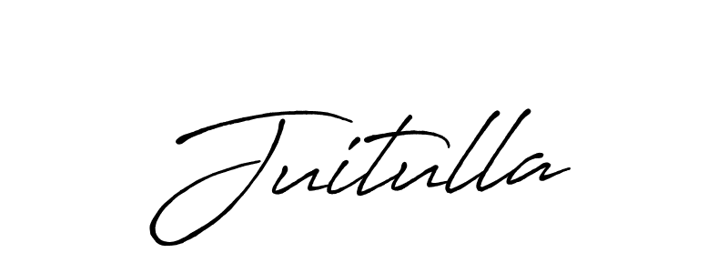 Similarly Antro_Vectra_Bolder is the best handwritten signature design. Signature creator online .You can use it as an online autograph creator for name Juitulla. Juitulla signature style 7 images and pictures png