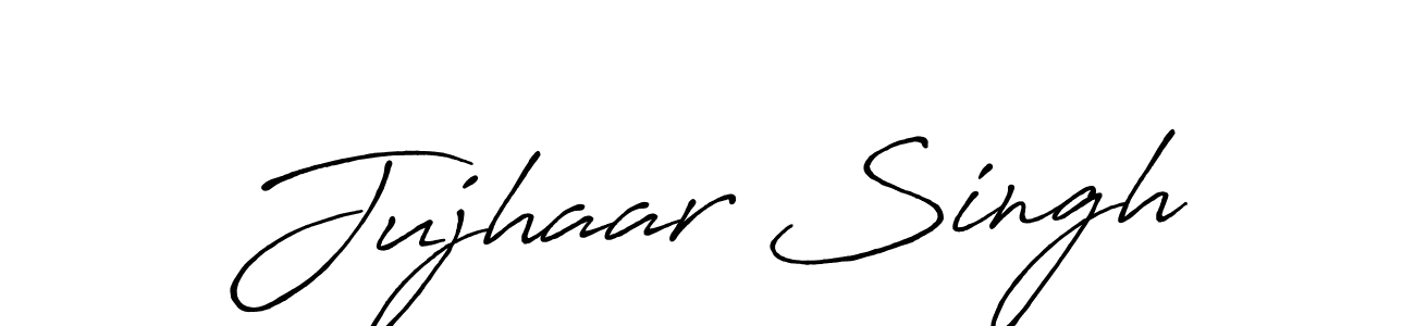 You should practise on your own different ways (Antro_Vectra_Bolder) to write your name (Jujhaar Singh) in signature. don't let someone else do it for you. Jujhaar Singh signature style 7 images and pictures png