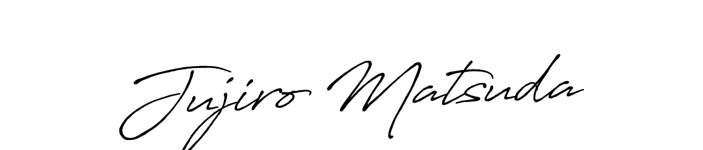 Once you've used our free online signature maker to create your best signature Antro_Vectra_Bolder style, it's time to enjoy all of the benefits that Jujiro Matsuda name signing documents. Jujiro Matsuda signature style 7 images and pictures png