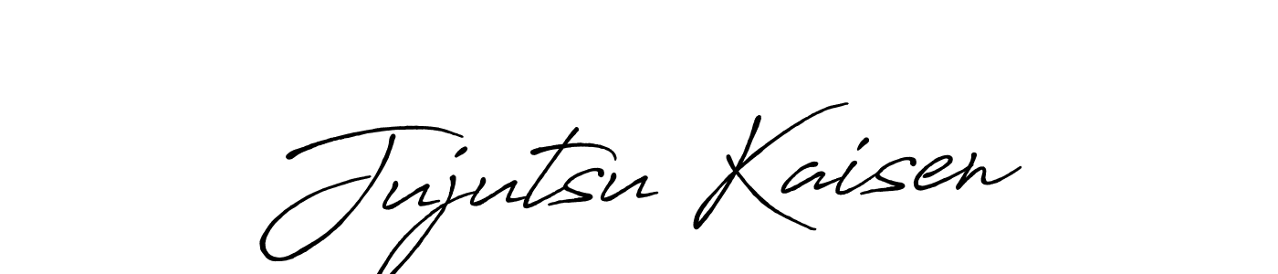 Design your own signature with our free online signature maker. With this signature software, you can create a handwritten (Antro_Vectra_Bolder) signature for name Jujutsu Kaisen. Jujutsu Kaisen signature style 7 images and pictures png