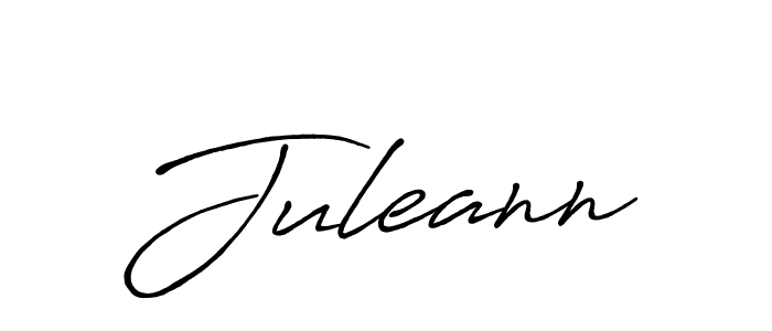 How to make Juleann signature? Antro_Vectra_Bolder is a professional autograph style. Create handwritten signature for Juleann name. Juleann signature style 7 images and pictures png