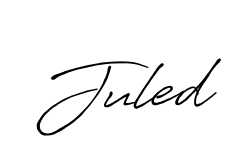 Here are the top 10 professional signature styles for the name Juled. These are the best autograph styles you can use for your name. Juled signature style 7 images and pictures png