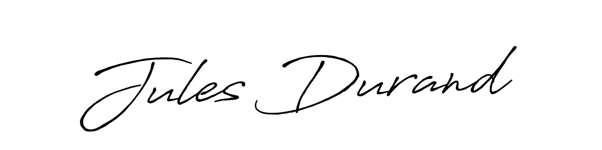 Antro_Vectra_Bolder is a professional signature style that is perfect for those who want to add a touch of class to their signature. It is also a great choice for those who want to make their signature more unique. Get Jules Durand name to fancy signature for free. Jules Durand signature style 7 images and pictures png