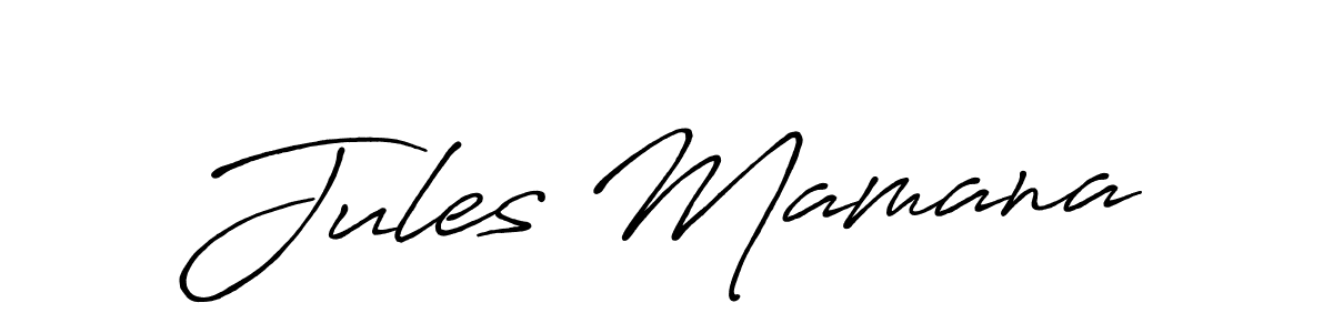 Similarly Antro_Vectra_Bolder is the best handwritten signature design. Signature creator online .You can use it as an online autograph creator for name Jules Mamana. Jules Mamana signature style 7 images and pictures png