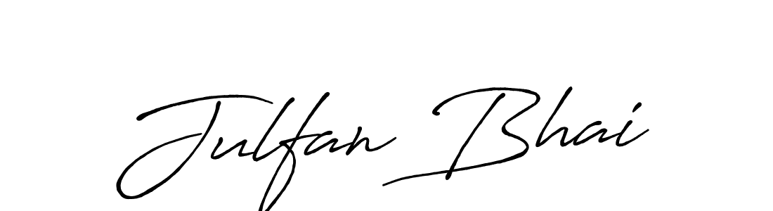 Make a beautiful signature design for name Julfan Bhai. Use this online signature maker to create a handwritten signature for free. Julfan Bhai signature style 7 images and pictures png