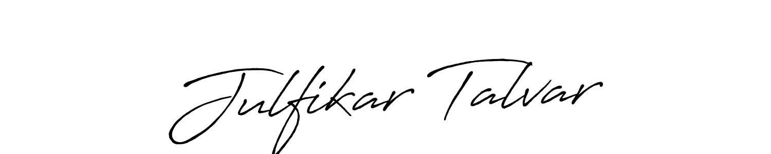 The best way (Antro_Vectra_Bolder) to make a short signature is to pick only two or three words in your name. The name Julfikar Talvar include a total of six letters. For converting this name. Julfikar Talvar signature style 7 images and pictures png