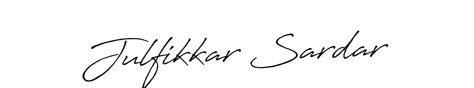 Use a signature maker to create a handwritten signature online. With this signature software, you can design (Antro_Vectra_Bolder) your own signature for name Julfikkar Sardar. Julfikkar Sardar signature style 7 images and pictures png