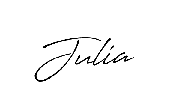 Use a signature maker to create a handwritten signature online. With this signature software, you can design (Antro_Vectra_Bolder) your own signature for name Julia . Julia  signature style 7 images and pictures png