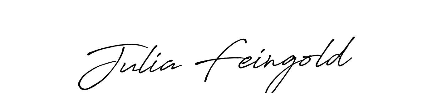 Make a beautiful signature design for name Julia Feingold. Use this online signature maker to create a handwritten signature for free. Julia Feingold signature style 7 images and pictures png
