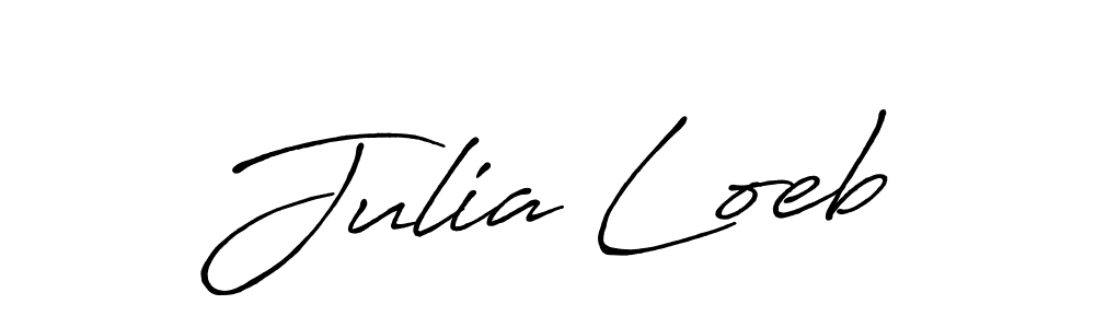 Make a beautiful signature design for name Julia Loeb. Use this online signature maker to create a handwritten signature for free. Julia Loeb signature style 7 images and pictures png