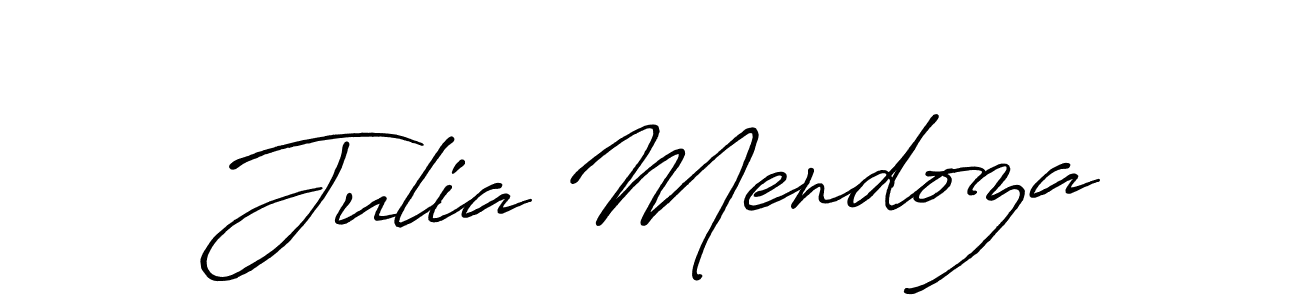 Also You can easily find your signature by using the search form. We will create Julia Mendoza name handwritten signature images for you free of cost using Antro_Vectra_Bolder sign style. Julia Mendoza signature style 7 images and pictures png