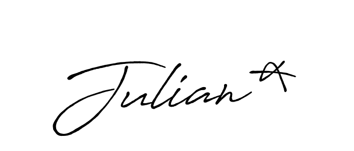if you are searching for the best signature style for your name Julian*. so please give up your signature search. here we have designed multiple signature styles  using Antro_Vectra_Bolder. Julian* signature style 7 images and pictures png