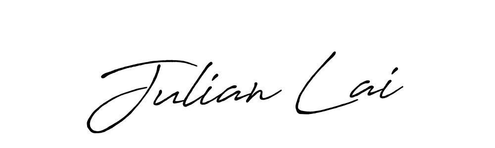 Make a beautiful signature design for name Julian Lai. Use this online signature maker to create a handwritten signature for free. Julian Lai signature style 7 images and pictures png