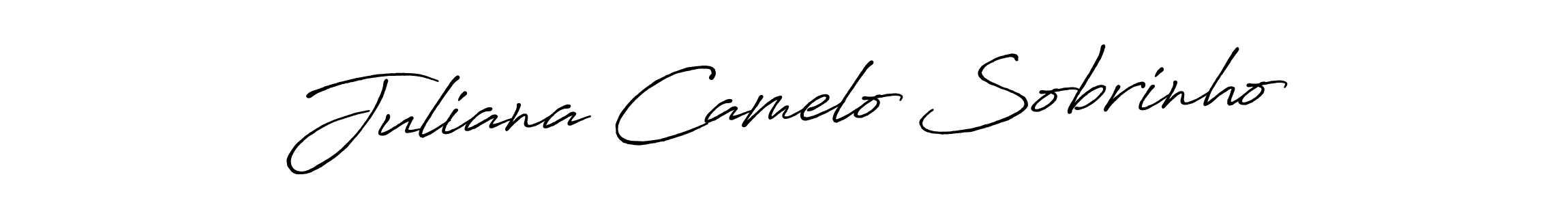 Also You can easily find your signature by using the search form. We will create Juliana Camelo Sobrinho name handwritten signature images for you free of cost using Antro_Vectra_Bolder sign style. Juliana Camelo Sobrinho signature style 7 images and pictures png