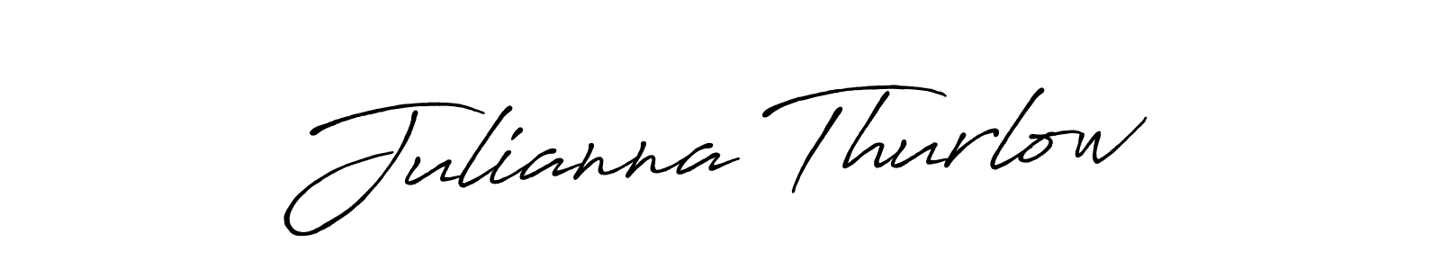 Make a short Julianna Thurlow signature style. Manage your documents anywhere anytime using Antro_Vectra_Bolder. Create and add eSignatures, submit forms, share and send files easily. Julianna Thurlow signature style 7 images and pictures png